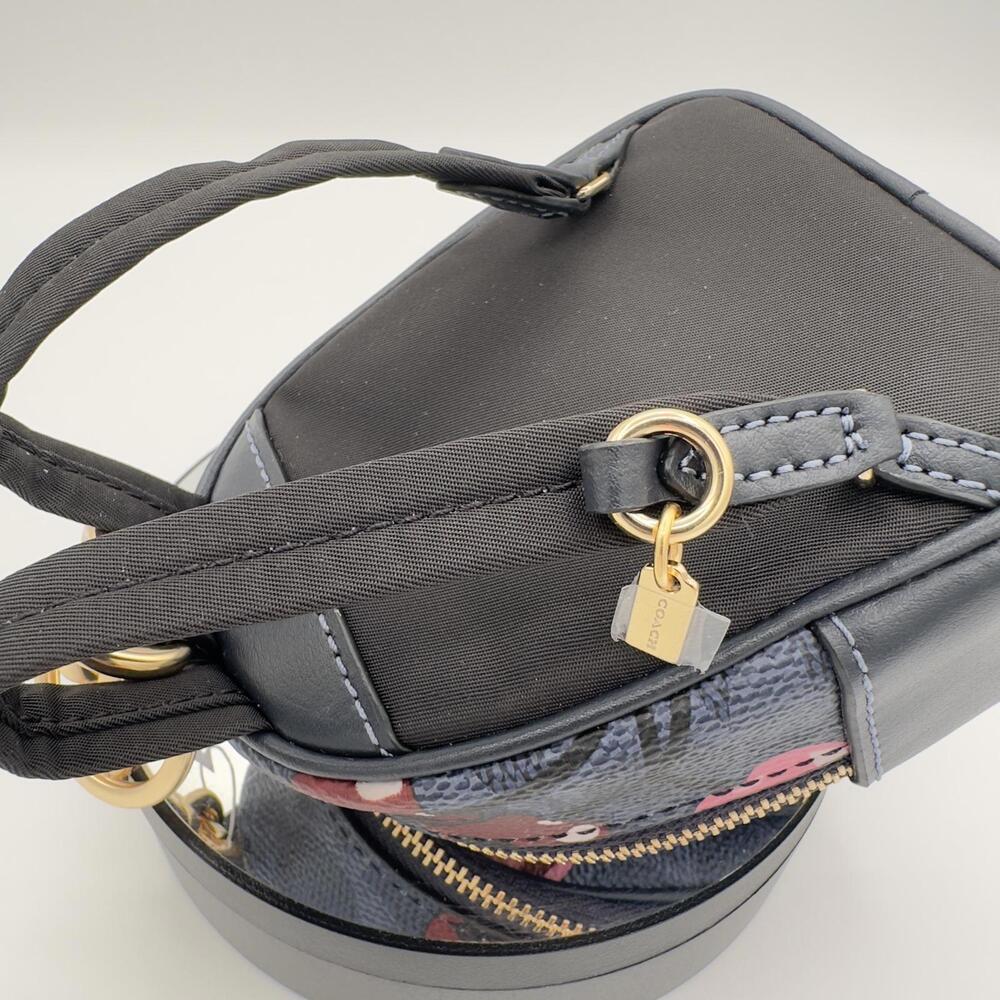 COACH Mini Court Backpack Bag Charm NWT and Gift Box - Picture 4 of 4